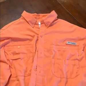 Men’s Columbia fishing shirt